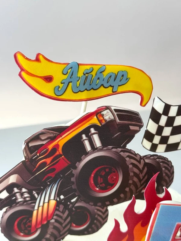 Торт "Hot wheels", изображение 2